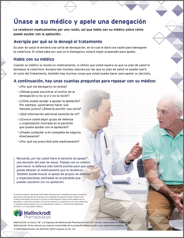 Get the discussing your appeal pdf (Spanish)